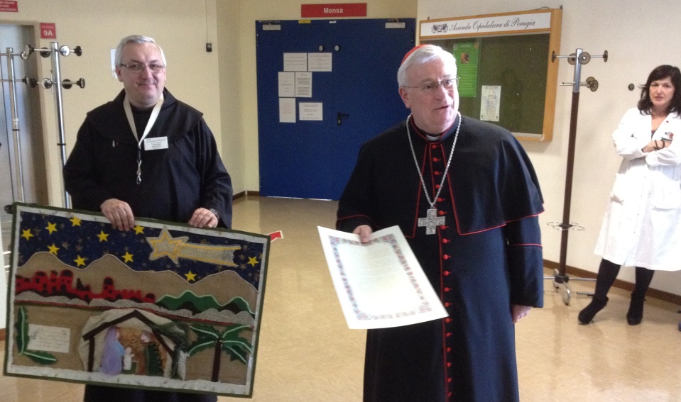 Il Card. Bassetti ha visitato l’Ospedale “Santa Maria della Misericordia”