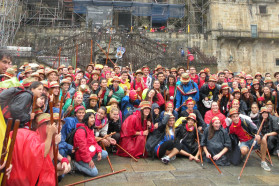 “Destinazione gioia”: 180 giovani perugini sul Cammino Portoghese verso Santiago de Compostela