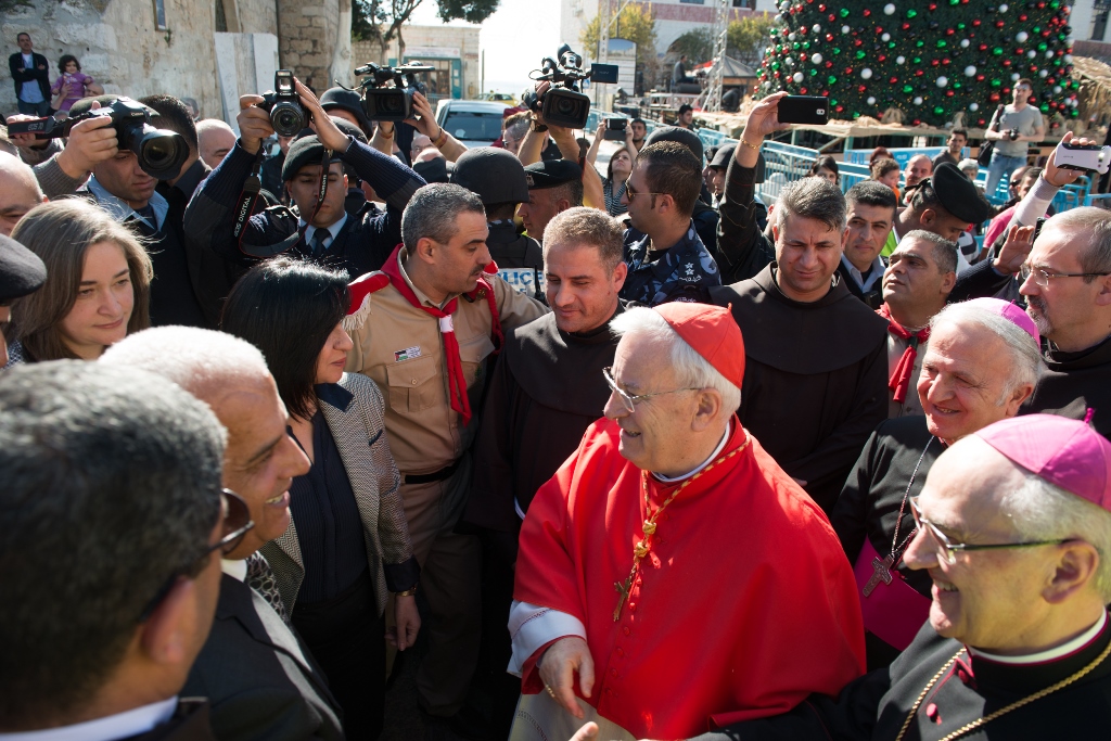 Il cardinale Gualtiero Bassetti in Terra Santa per gli Ingressi solenni nelle Basiliche del Santo Sepolcro in Gerusalemme e della Natività in Betlemme