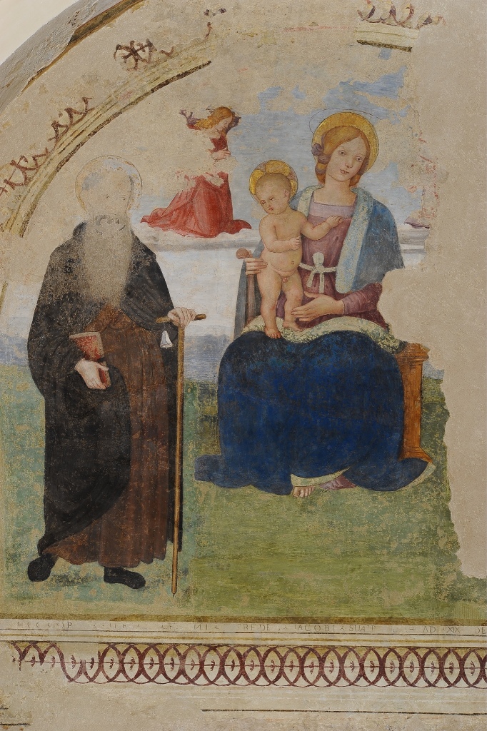 Perugia: In Santa Croce di Castiglion Fosco torna alla luce un affresco del 500, «di indiscusso interesse storico-artistico e riconducibile alla Scuola del Perugino»