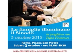 In preghiera con Papa Francesco per il Sinodo