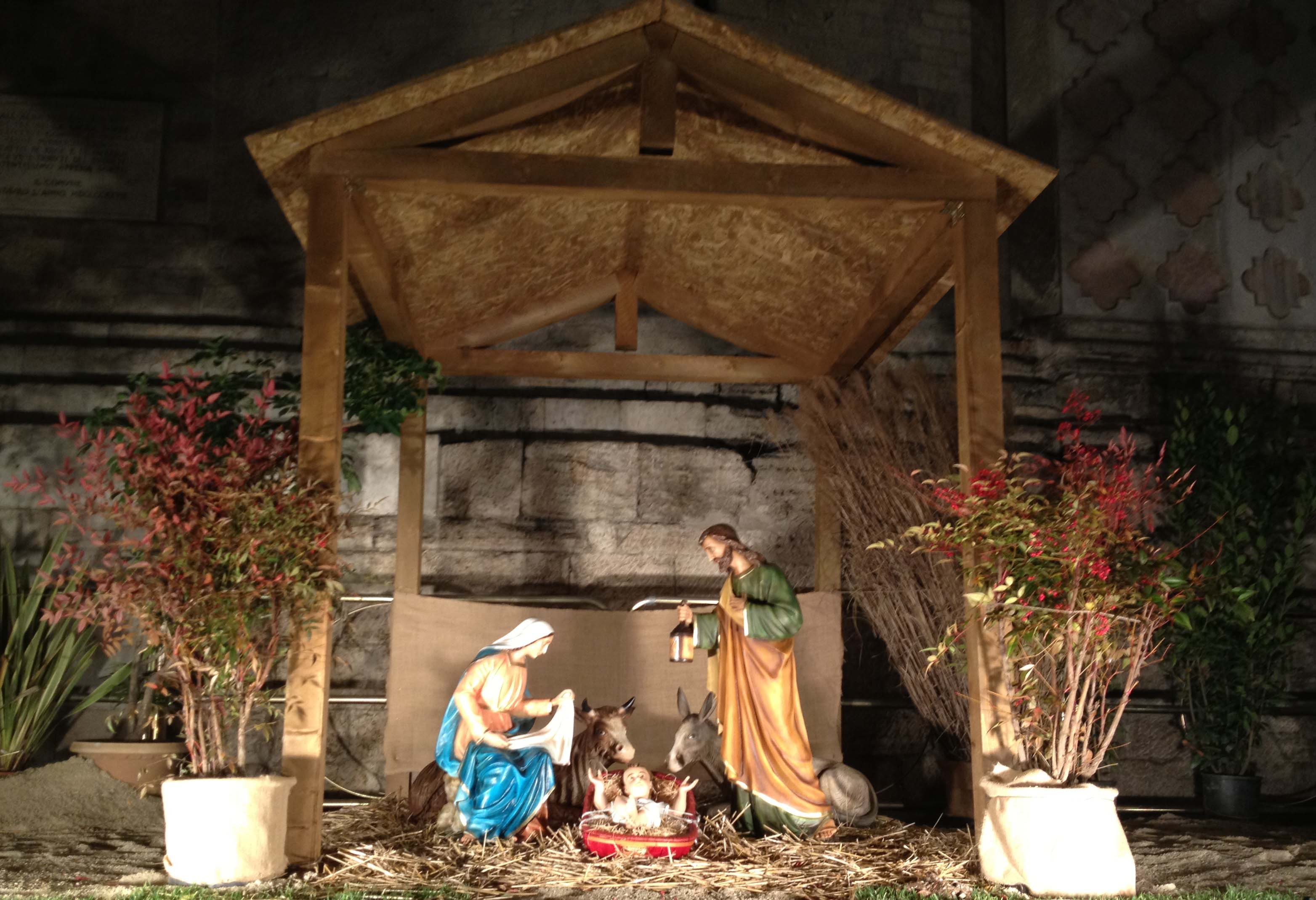 Perugia: cattedrale di San Lorenzo, solennità dellImmacolata Concezione: inaugurazione del Presepe nelle Logge di Braccio, evento culturale Natale in Poesia,60° anniversario dellordinazione sacerdotale dellarcivescovo emerito Giuseppe Chiaretti