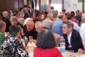 Perugia: Il “Pranzo della Misericordia” una “festa speciale” per ospiti e organizzatori grazie alla generosità e gratuità di tante persone di buona volontà