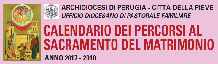 Programma dei corsi di preparazione al matrimonio 2017/18