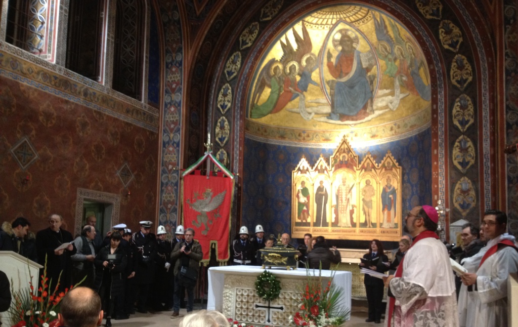 Perugia: Solennità del Santo patrono Costanzo, vescovo e martire. Il vescovo ausiliare mons. Paolo Giulietti ai Primi vespri solenni della vigilia: «Superare anche le contrapposizioni e le normali divergenze di opinioni che animano la vita sociale e politica della comunità»