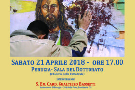 Perugia vicina alle popolazioni della Siria. Conferenza stampa di presentazione eventi: “La Fontana Maggiore si tinge di rosso” con preghiera in piazza IV Novembre (20 aprile, ore 21); La conferenza “Il dramma dei cristiani in Medio Oriente – Testimoni dalla Siria”, presso la Sala del Dottorato delle Logge della cattedrale di San Lorenzo (21 aprile, ore 17)
