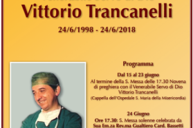 Perugia: Il 20° anniversario del ritorno alla Casa del Padre del venerabile Vittorio Trancanelli.  Il cardinale Gualtiero Bassetti: «Il mondo laico e il mondo non credente nutrono la stessa stima e, forse anche di più, il fascino di questo uomo»