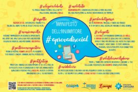 Perugia: “#APROVADISOCIAL: quando l’animazione si fa educazione”. Il manifesto della Fondazione Carolina fatto proprio dall’Archidiocesi perugino-pievese per diffondere una cultura dell’uso attento dei social network tra i giovani, rivolto agli animatori “Gr.Est.” e Oratori estivi