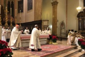 Perugia: La celebrazione eucaristica con il canto del Te Deum di Ringraziamento in cattedrale