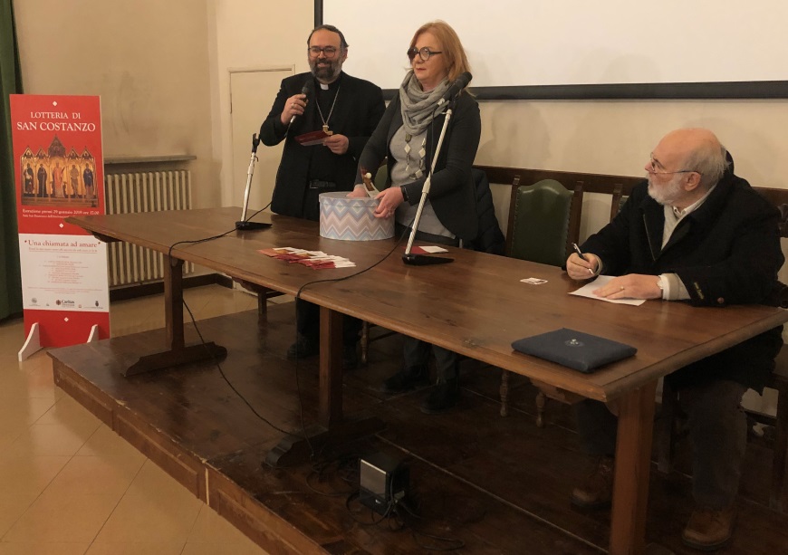 Perugia: Celebrazioni in onore del Santo Patrono Costanzo, vescovo e martire. Estrazione dei dieci biglietti vincenti della “Lotteria di San Costanzo 2019”