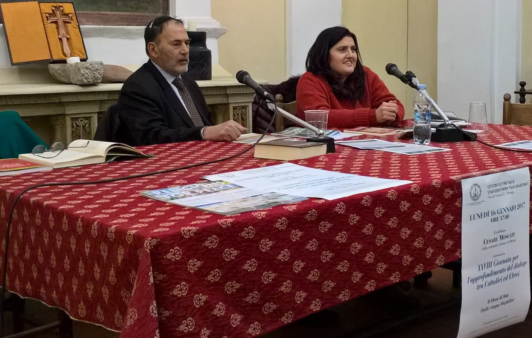 Perugia: La XXX Giornata di dialogo cattolico-ebraico con il rabbino Cesare Moscati. «I cristiani, per comprendere se stessi, non possono non fare riferimento alle radici ebraiche»