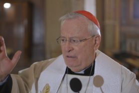 Perugia, cattedrale di San Lorenzo: Il cardinale Gualtiero Bassetti ha guidato  la conclusione della “Novena alla Madonna della Grazia per chiedere la fine della pandemia”