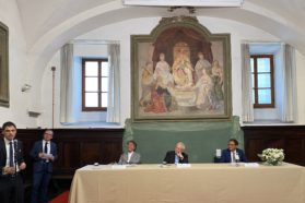 Fondazione Brunello e Federica Cucinelli, l’Arcidiocesi di Perugia ed Eni gas e luce insieme per il restauro delle facciate della Cattedrale di San Lorenzo in Perugia