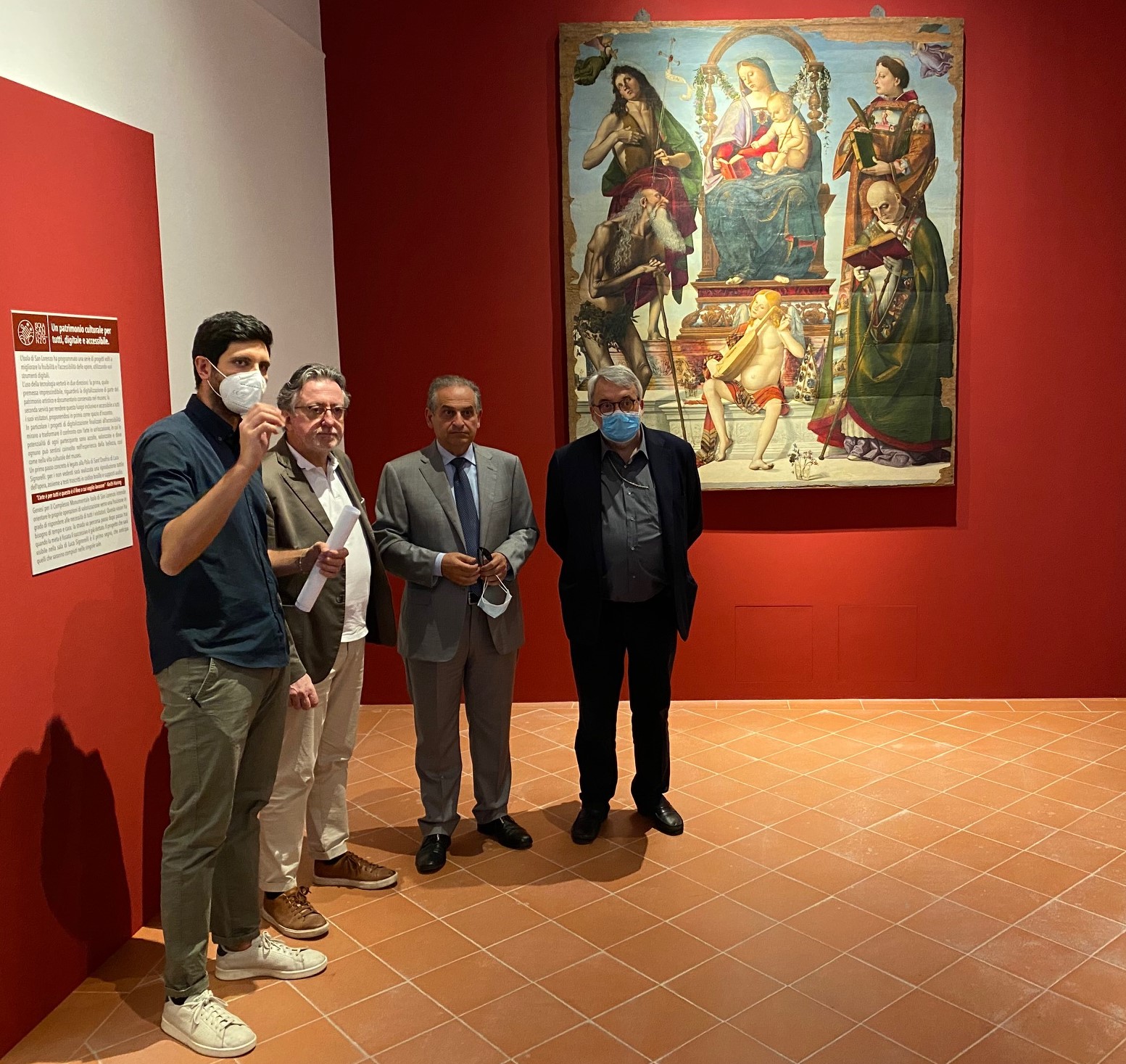 Presentato l’evento “Le Opere d’Arte Raccontano” 11 e 12 settembre 2021 promosso dal Museo del Capitolo della Cattedrale di San Lorenzo. Ritorna fruibile “Pala di Sant’Onofrio” di Luca Signorelli