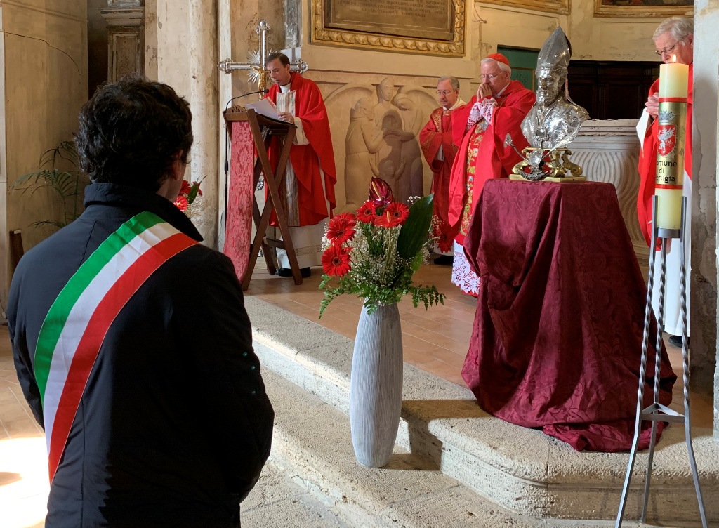 La festa del Santo patrono Ercolano, vescovo e martire, defensor civitatis. Il rettore don Francesco Benussi: “La figura di sant’Ercolano è di perenne ispirazione per i perugini”