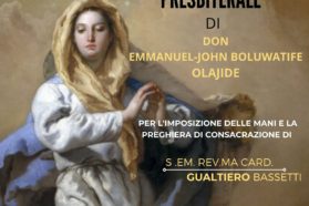 Indicazioni per l’ordinazione presbiterale di don Emmanuel Olajide