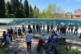 Inaugurato il laboratorio di “Orticoltura e Giardinaggio” per anziani autosufficienti over 65. «Sono loro l’humus di questa vegetazione»