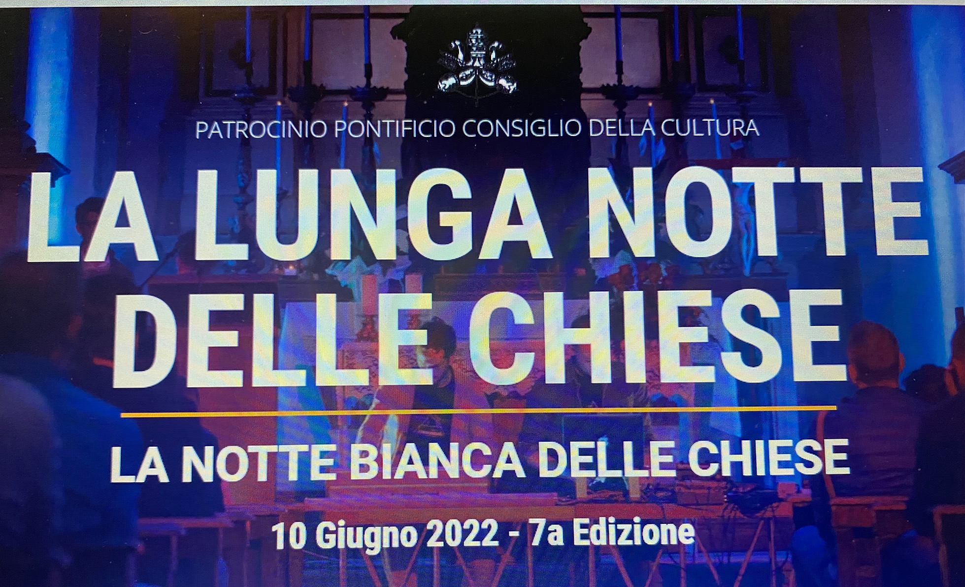 Conferenza stampa di presentazione de “La lunga notte delle chiese”, la notte bianca dei luoghi di culto in cui si fondono visite guidate, mostre, musica, teatro…, in chiave di riflessione e spiritualità