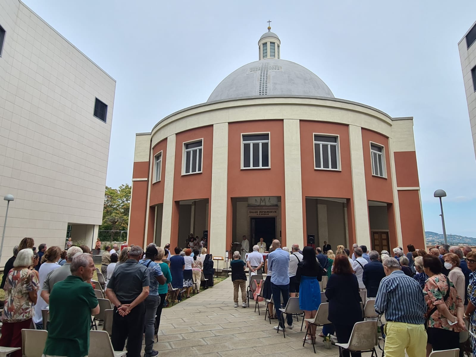 Celebrata la solennità dell’Assunzione della Beata Vergine Maria. Le parole del vescovo ed amministratore diocesano Marco Salvi e del cardinale Gualtiero Bassetti. Annunciato il pellegrinaggio in Terra Santa, dal significato mariano, di cento fedeli perugino-pievesi