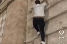 Sul grave episodio dell’arrampicatore sulla cattedrale di San Lorenzo interviene l’arciprete mons. Fausto Sciurpa: «Forte è la preoccupazione per la possibilità di emulazione»