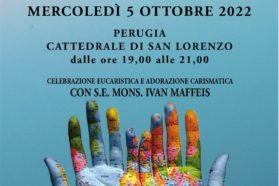 La Chiesa di Perugia-Città della Pieve aderisce alla “Preghiera per la pace” nelle Diocesi italiane,  un evento promosso da Charis, l’organismo delle realtà carismatiche cattoliche del mondo